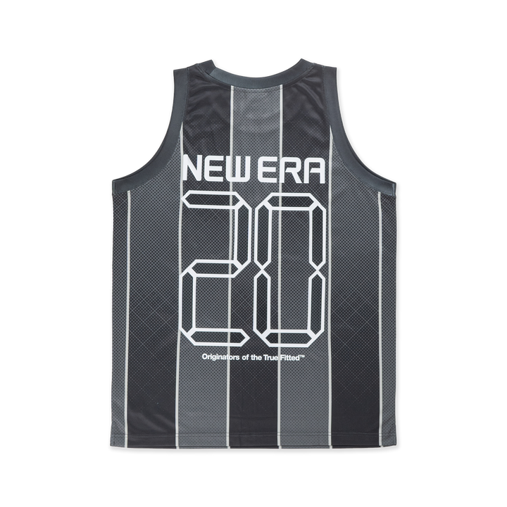 New Era เสื้อกล้ามรุ่น New Era City Sport Black Basketball Jersey