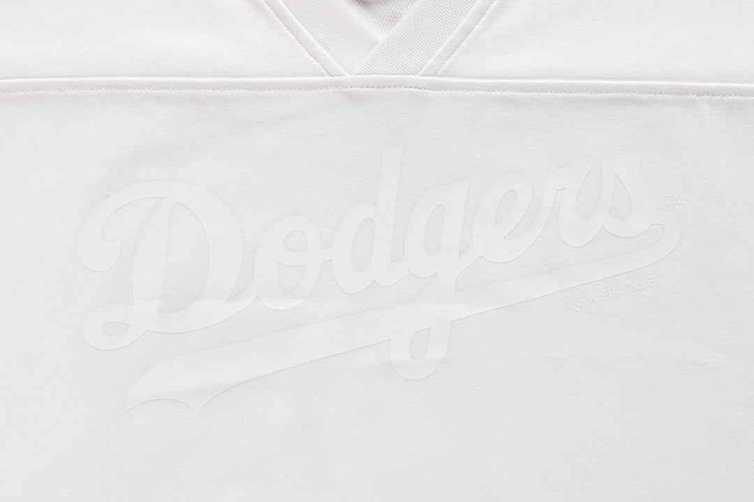 New Era เสื้อยืดแขนสั้นรุ่น Los Angeles Dodgers Tonal Pack White Jersey