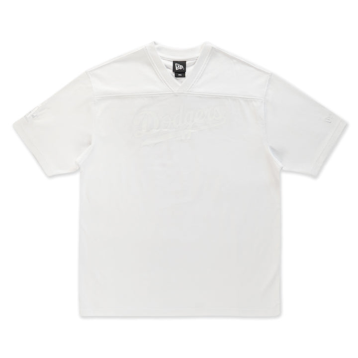 New Era เสื้อยืดแขนสั้นรุ่น Los Angeles Dodgers Tonal Pack White Jersey