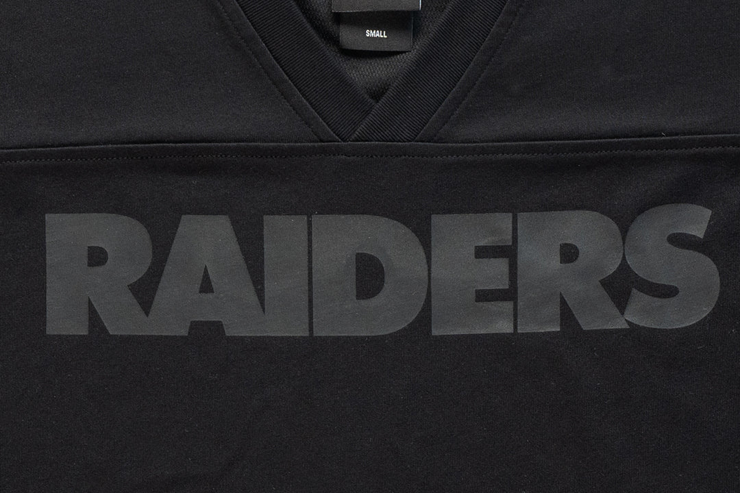New Era เสื้อยืดแขนสั้นรุ่น Las Vegas Raiders Tonal Pack Black Jersey