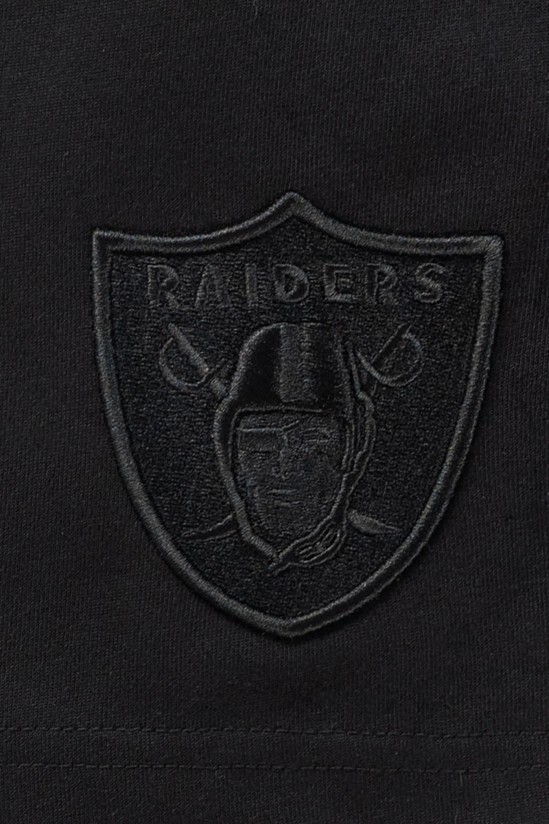 New Era เสื้อยืดแขนสั้นรุ่น Las Vegas Raiders Tonal Pack Black Jersey
