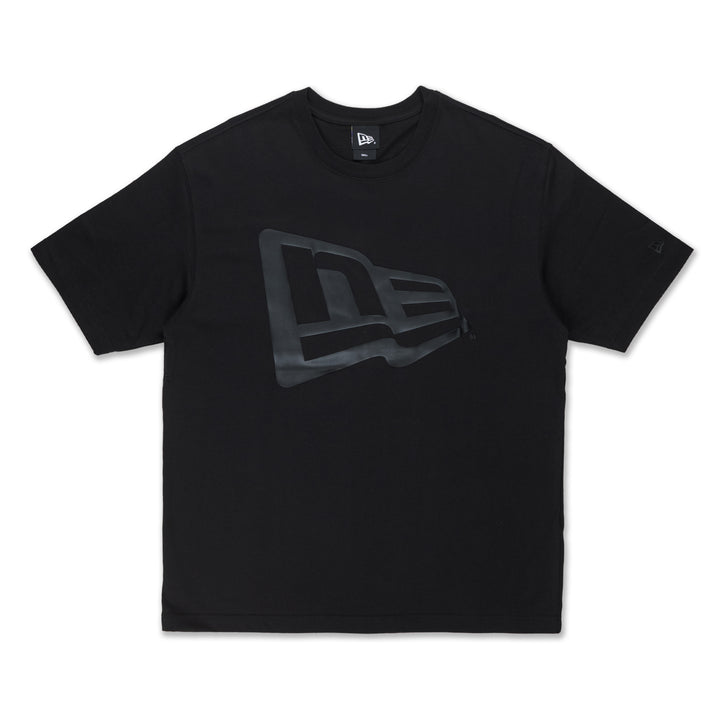 New Era เสื้อยืดแขนสั้นรุ่น New Era Premium Black Oversized Short Sleeve T-Shirt