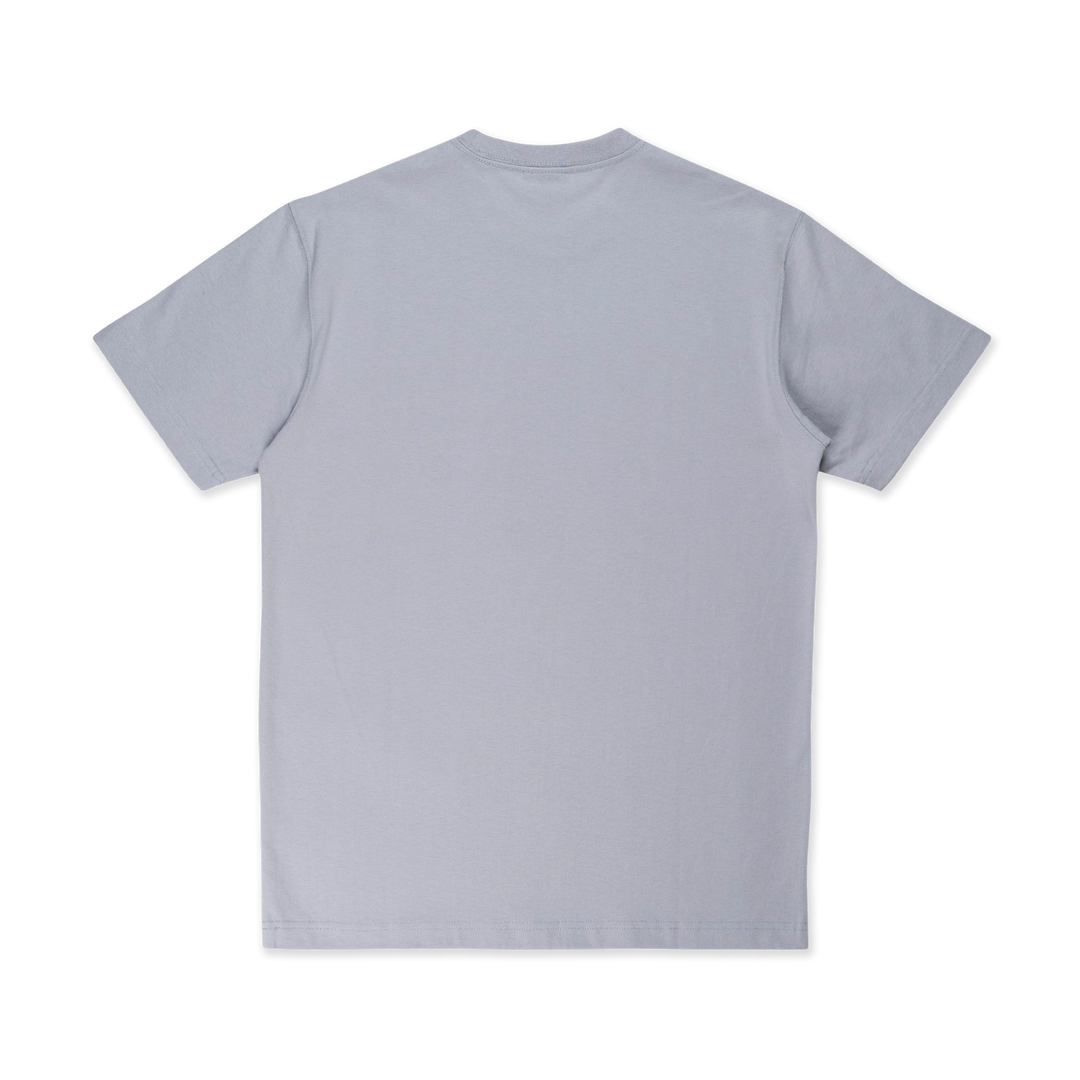New Era เสื้อยืดแขนสั้นรุ่น Los Angeles Lakers NBA Flame Dolphin Gray Short Sleeve T-Shirt