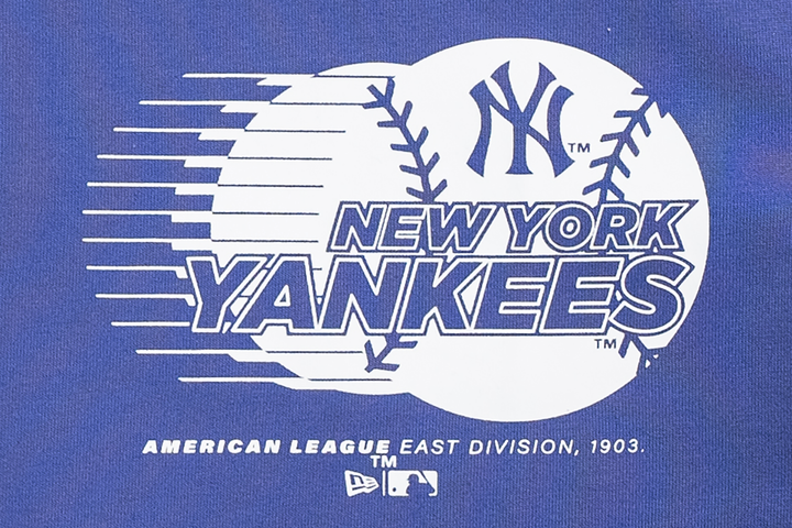 New Era เสื้อยืดแขนสั้นรุ่น New York Yankees MLB Ink Purple Short Sleeve T-Shirt