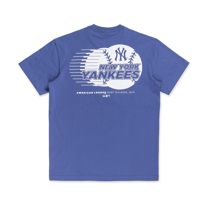 New Era เสื้อยืดแขนสั้นรุ่น New York Yankees MLB Ink Purple Short Sleeve T-Shirt