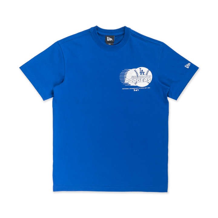 New Era เสื้อยืดแขนสั้นรุ่น Los Angeles Dodgers MLB Light Royal Short Sleeve T-Shirt