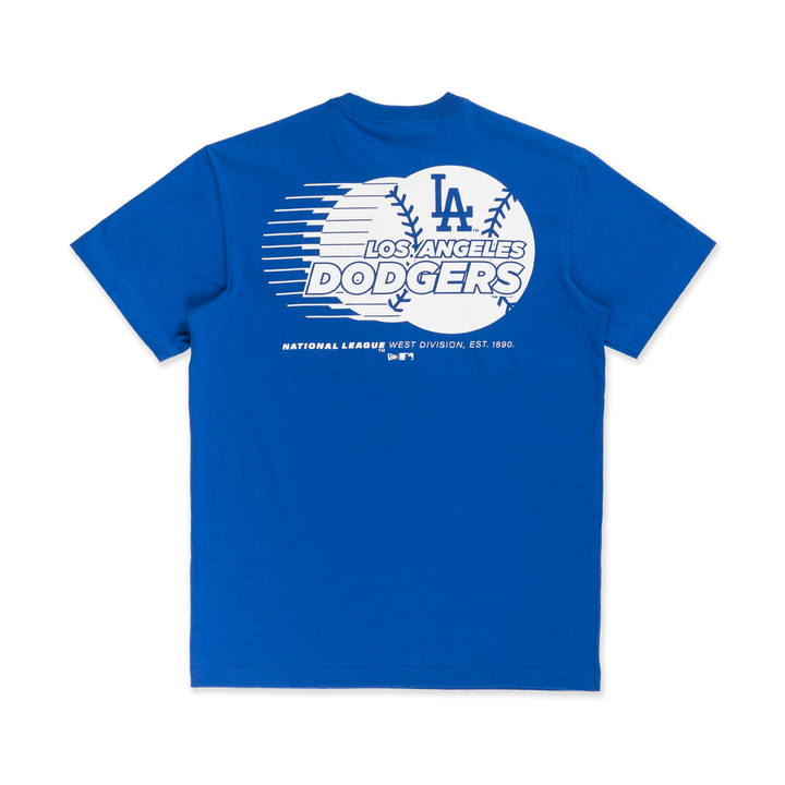 New Era เสื้อยืดแขนสั้นรุ่น Los Angeles Dodgers MLB Light Royal Short Sleeve T-Shirt
