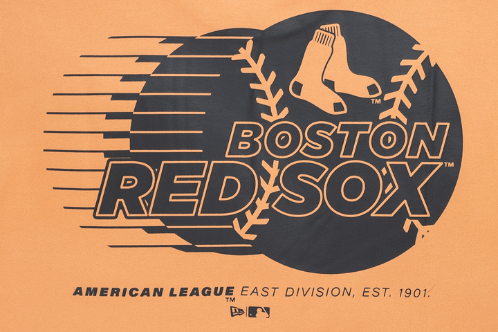New Era เสื้อยืดแขนสั้นรุ่น Boston Red Sox MLB Deep Sand Brown Short Sleeve T-Shirt