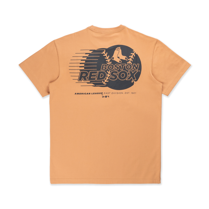 New Era เสื้อยืดแขนสั้นรุ่น Boston Red Sox MLB Deep Sand Brown Short Sleeve T-Shirt