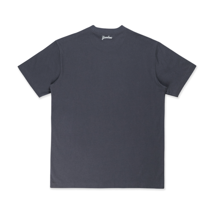 New Era เสื้อยืดแขนสั้นรุ่น New York Yankees MLB Chain Stitching Graphite Short Sleeve T-Shirt