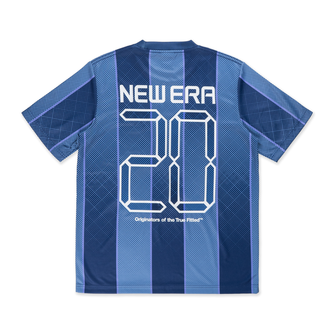 New Era เสื้อยืดแขนสั้นรุ่น New Era City Sport Blue Soccer Jersey