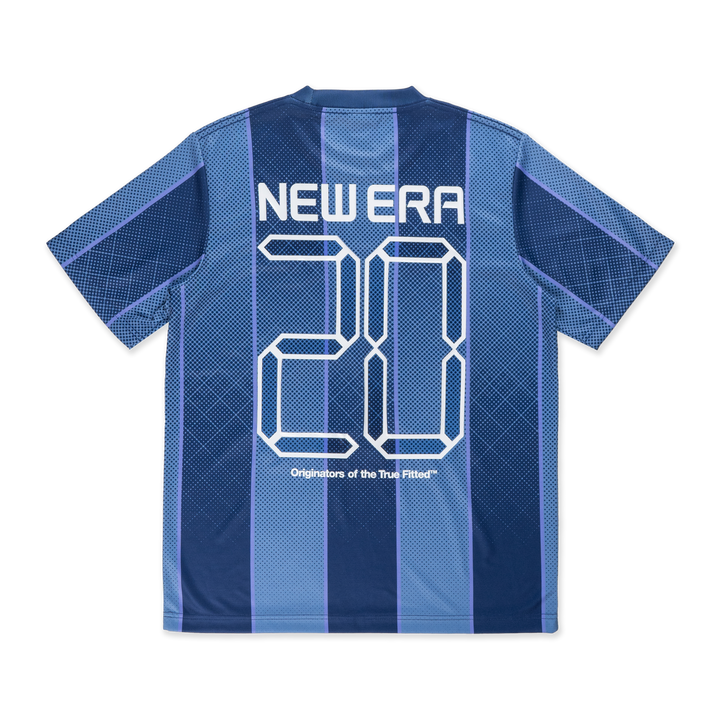 New Era เสื้อยืดแขนสั้นรุ่น New Era City Sport Blue Soccer Jersey