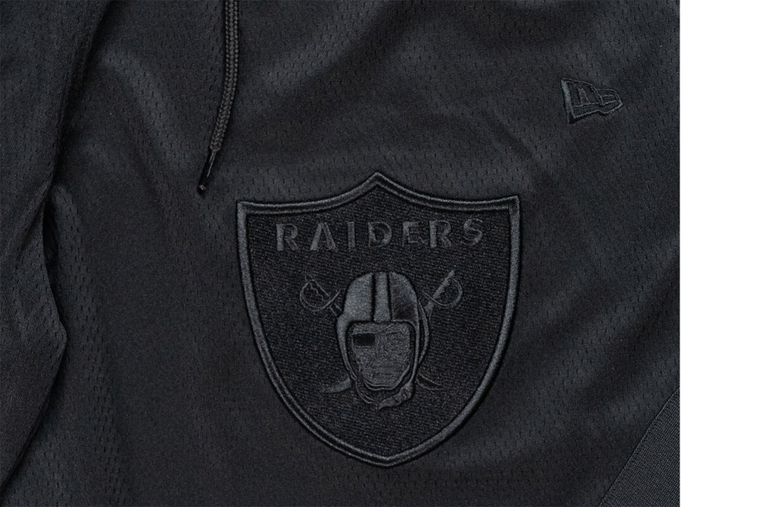 New Era กางเกงรุ่น Las Vegas Raiders Tonal Pack Black Basketball Shorts