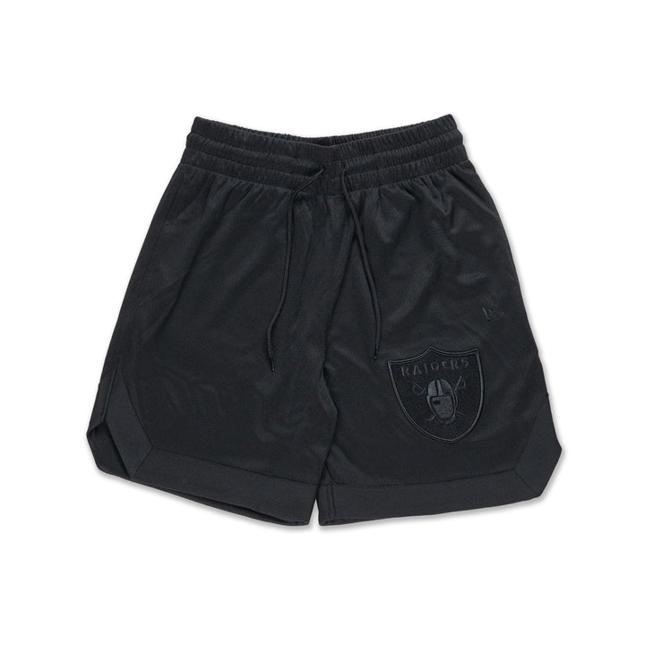 New Era กางเกงรุ่น Las Vegas Raiders Tonal Pack Black Basketball Shorts