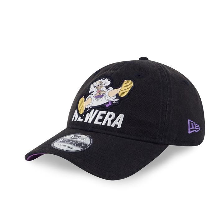 New Era หมวกรุ่น New Era x One Piece Gear 5 Luffy Black 9FORTY A-Frame Cap