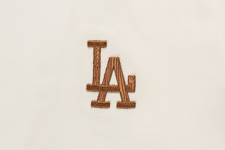 New Era เสื้อยืดแขนสั้นรุ่น 59FIFTY Pack - Wooden Los Angeles Dodgers Cooperstown Chrome White Short Sleeve T-Shirt