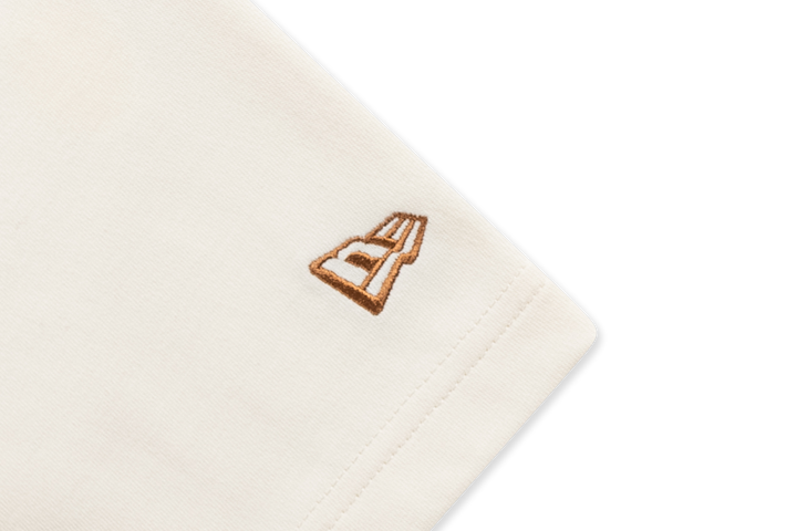 New Era เสื้อยืดแขนสั้นรุ่น 59FIFTY Pack - Wooden Los Angeles Dodgers Cooperstown Chrome White Short Sleeve T-Shirt