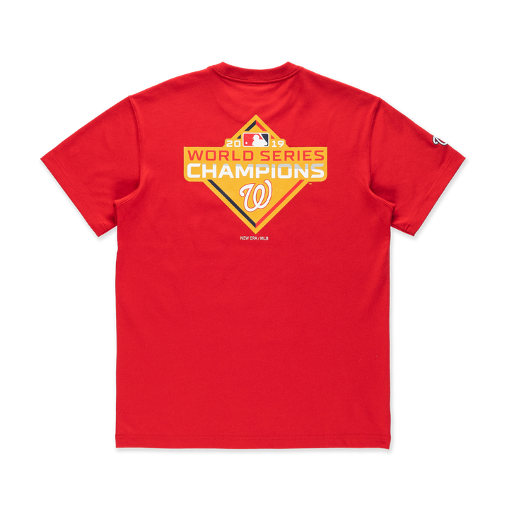 New Era เสื้อยืดแขนสั้นรุ่น 59FIFTY Pack - Cloud Washington Nationals Scarlet Short Sleeve T-Shirt