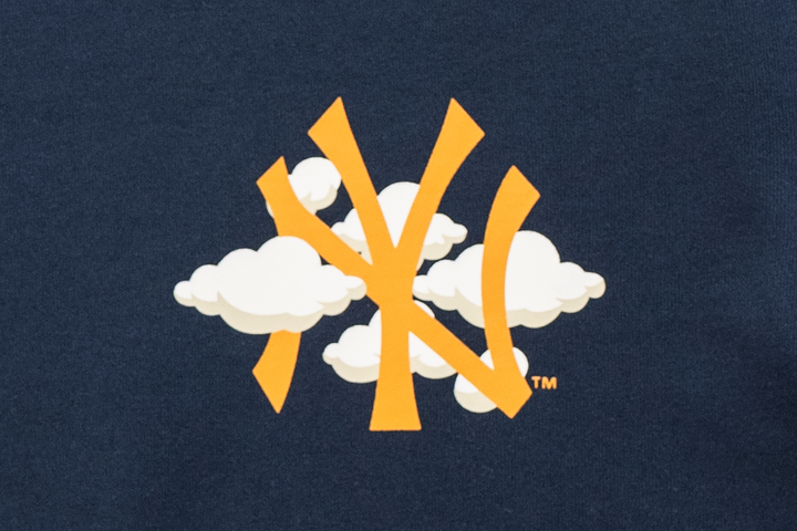 New Era เสื้อยืดแขนสั้นรุ่น 59FIFTY Pack - Cloud New York Yankees Oceanside Blue Short Sleeve T-Shirt
