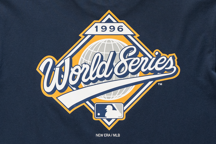 New Era เสื้อยืดแขนสั้นรุ่น 59FIFTY Pack - Cloud New York Yankees Oceanside Blue Short Sleeve T-Shirt