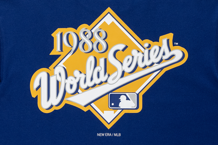 New Era เสื้อยืดแขนสั้นรุ่น 59FIFTY Pack - Cloud Los Angeles Dodgers Dark Royal Short Sleeve T-Shirt