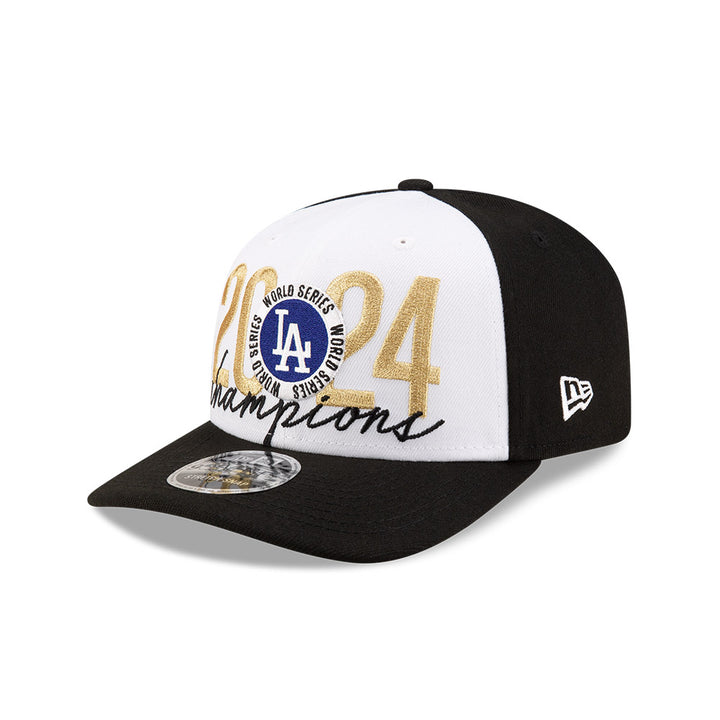 New Era หมวกรุ่น LOS ANGELES DODGERS MLB 2024 CHAMPIONS WHITE AND BLACK 9SEVENTY CAP