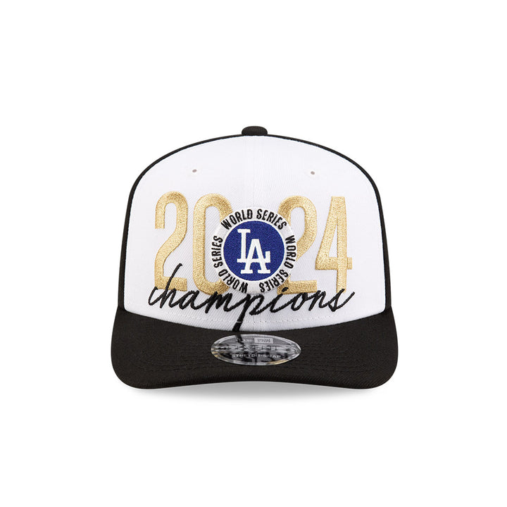 New Era หมวกรุ่น LOS ANGELES DODGERS MLB 2024 CHAMPIONS WHITE AND BLACK 9SEVENTY CAP