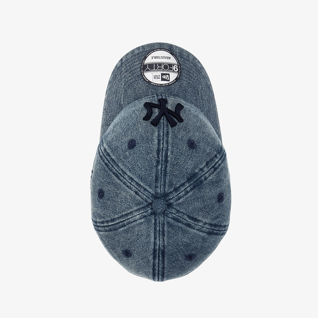 New Era หมวกรุ่น New York Yankees Denim Series Blue 9Forty Unstructed Cap