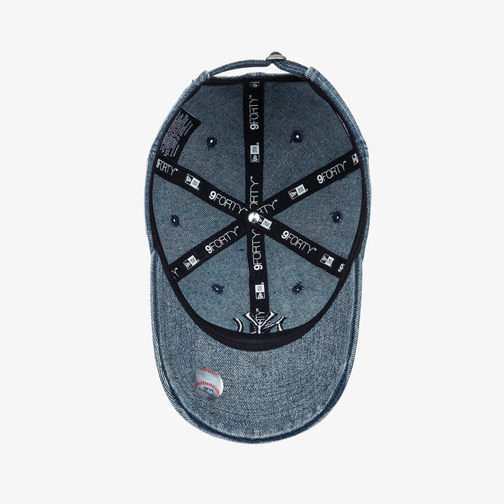 New Era หมวกรุ่น New York Yankees Denim Series Blue 9Forty Unstructed Cap