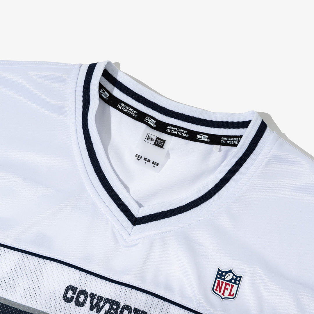 New Era เสื้อยืดแขนสั้นรุ่น Dallas Cowboys Korea Jersey White Jersey