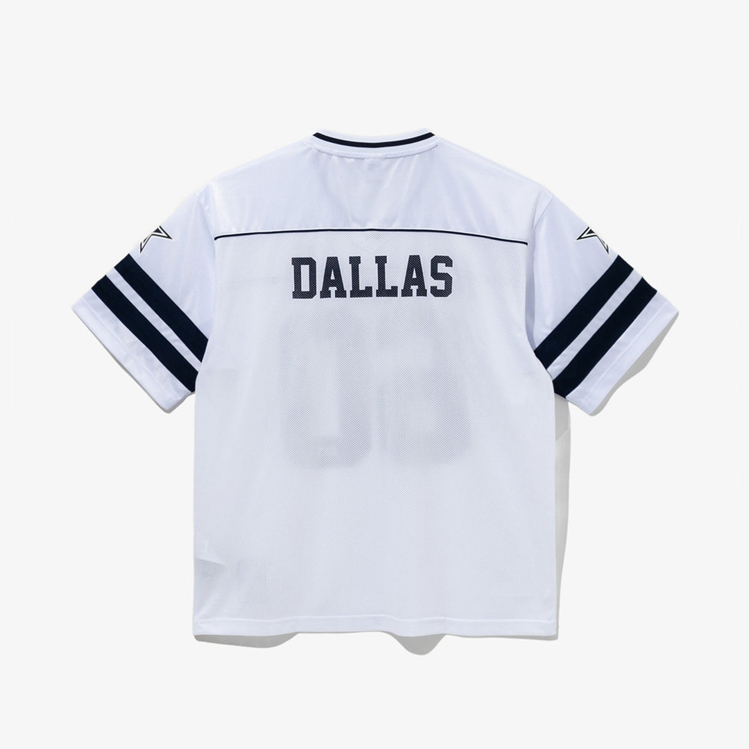 New Era เสื้อยืดแขนสั้นรุ่น Dallas Cowboys Korea Jersey White Jersey
