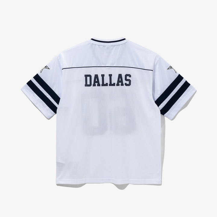 New Era เสื้อยืดแขนสั้นรุ่น Dallas Cowboys Korea Jersey White Jersey