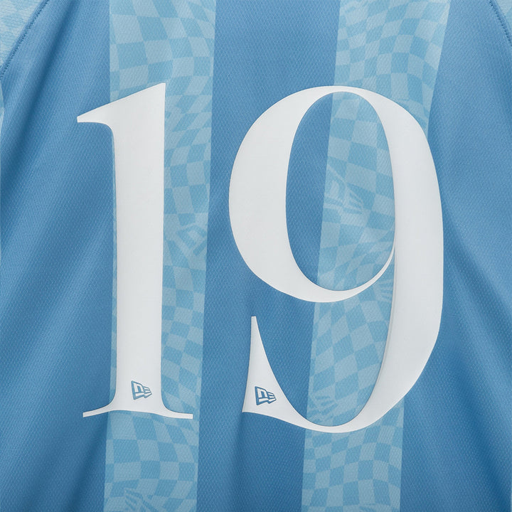 New Era เสื้อยืดแขนสั้นรุ่น New Era Korea Football Jersey Blue Jersey