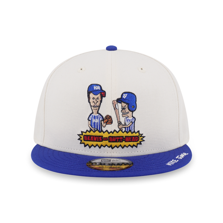 New Era หมวกรุ่น New Era x Beavis and Butt-Head Chrome White 9Fifty