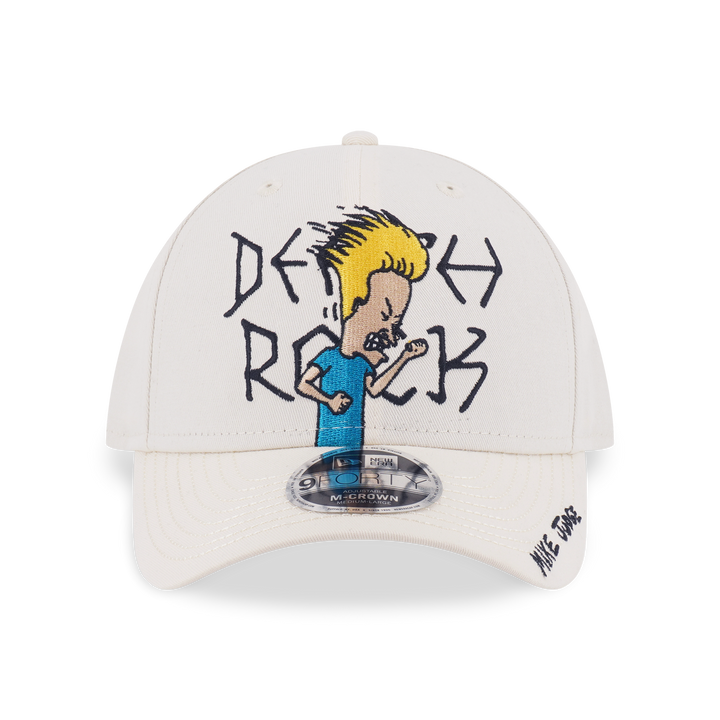 New Era หมวกรุ่น New Era x Beavis and Butt-Head Chrome White 9Forty M Crown