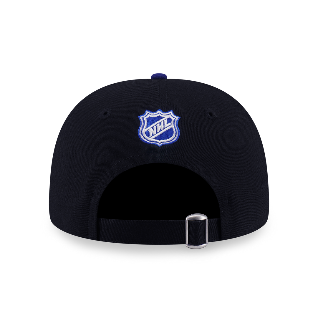New Era หมวกรุ่น New York Islanders Nhl Team Logo 2-Tone Royal Visor Black 9Forty Af Cap