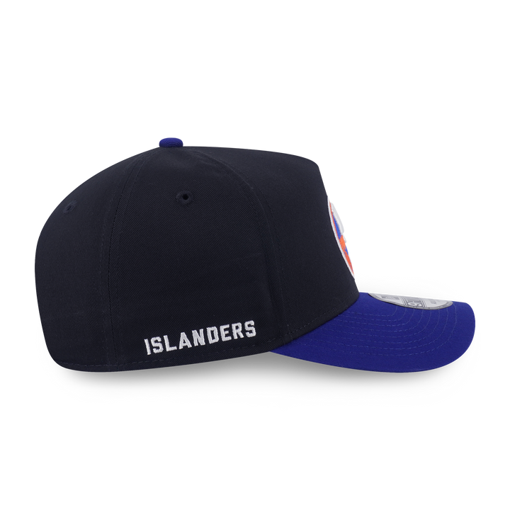 New Era หมวกรุ่น New York Islanders Nhl Team Logo 2-Tone Royal Visor Black 9Forty Af Cap