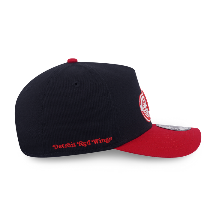 New Era หมวกรุ่น Detroit Red Wings Nhl Team Logo 2-Tone Scarlet Visor Black 9Forty Af Cap
