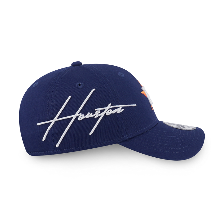 New Era หมวกรุ่น Houston Astros Mix League Script Oceanside Blue 9Forty Cap