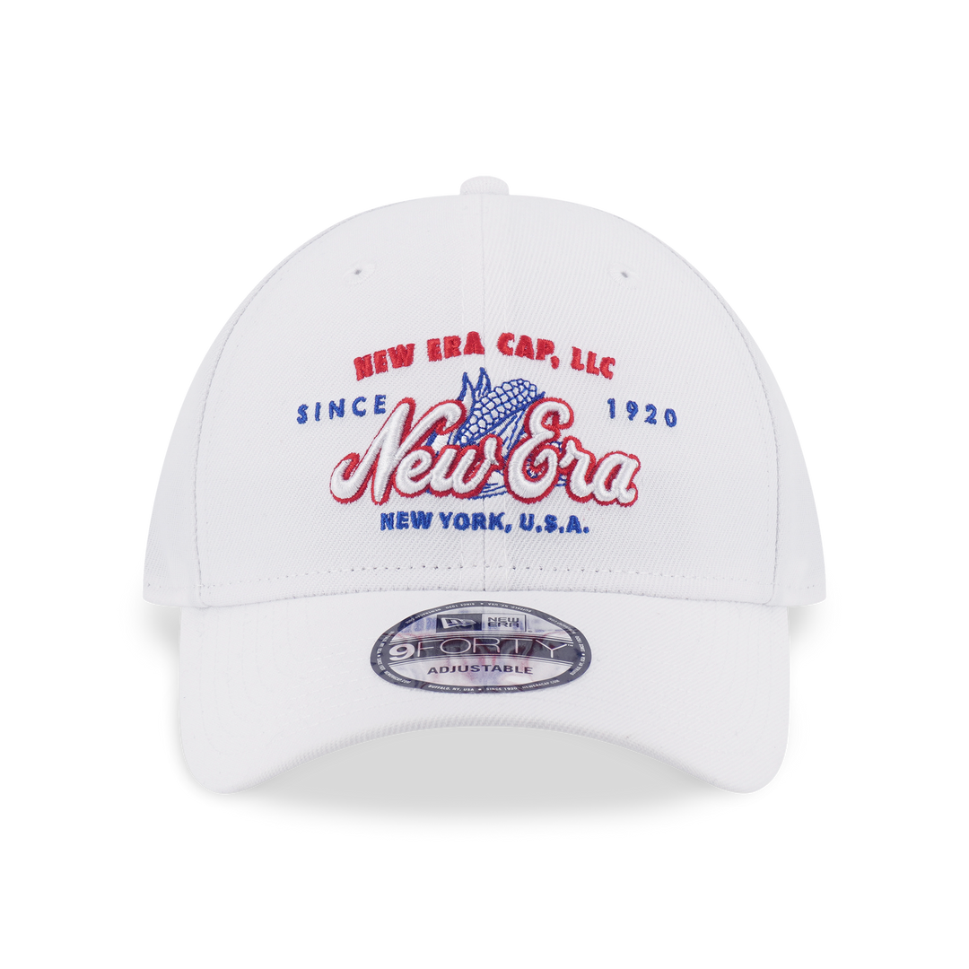New Era หมวกรุ่น New Era Harvest Merch White 9Forty Cap