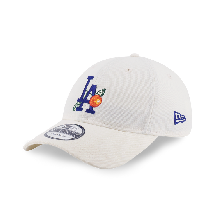New Era หมวกรุ่น Los Angeles Dodgers Harvest Merch Chrome White 9Twenty Cap