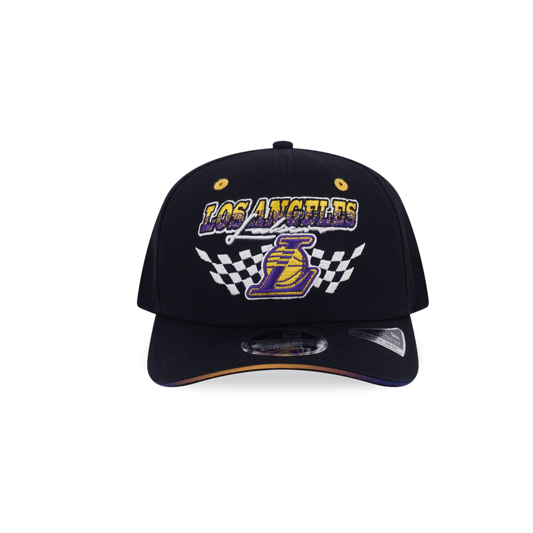 New Era หมวกรุ่น Los Angeles Lakers Nba Racing Black 9Seventy Stretch Snap Cap