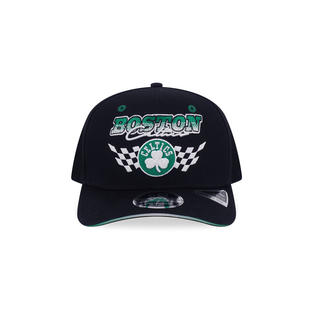 New Era หมวกรุ่น Boston Celtics Nba Racing Black 9Seventy Stretch Snap Cap