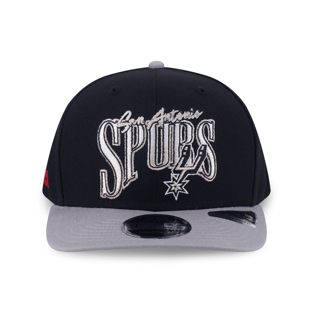 New Era หมวกรุ่น San Antonio Spurs Nba Infilled Black 9Fifty Of Pcv Cap
