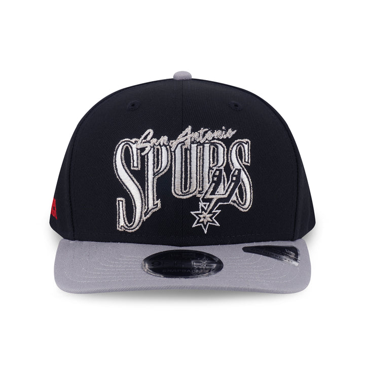 New Era หมวกรุ่น San Antonio Spurs Nba Infilled Black 9Fifty Of Pcv Cap