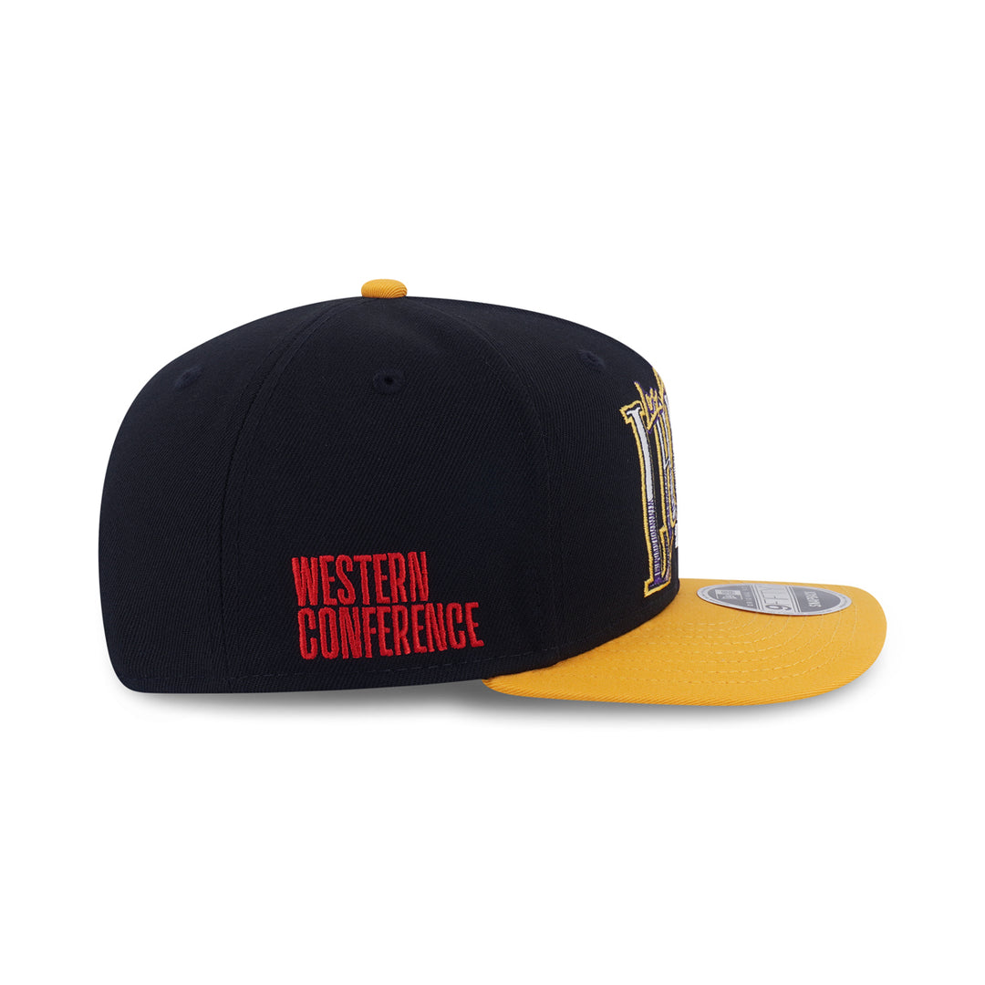 New Era หมวกรุ่น Los Angeles Lakers Nba Infilled Black 9Fifty Of Pcv Cap