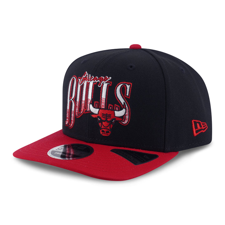 New Era หมวกรุ่น Chicago Bulls Nba Infilled Black 9Fifty Of Pcv Cap