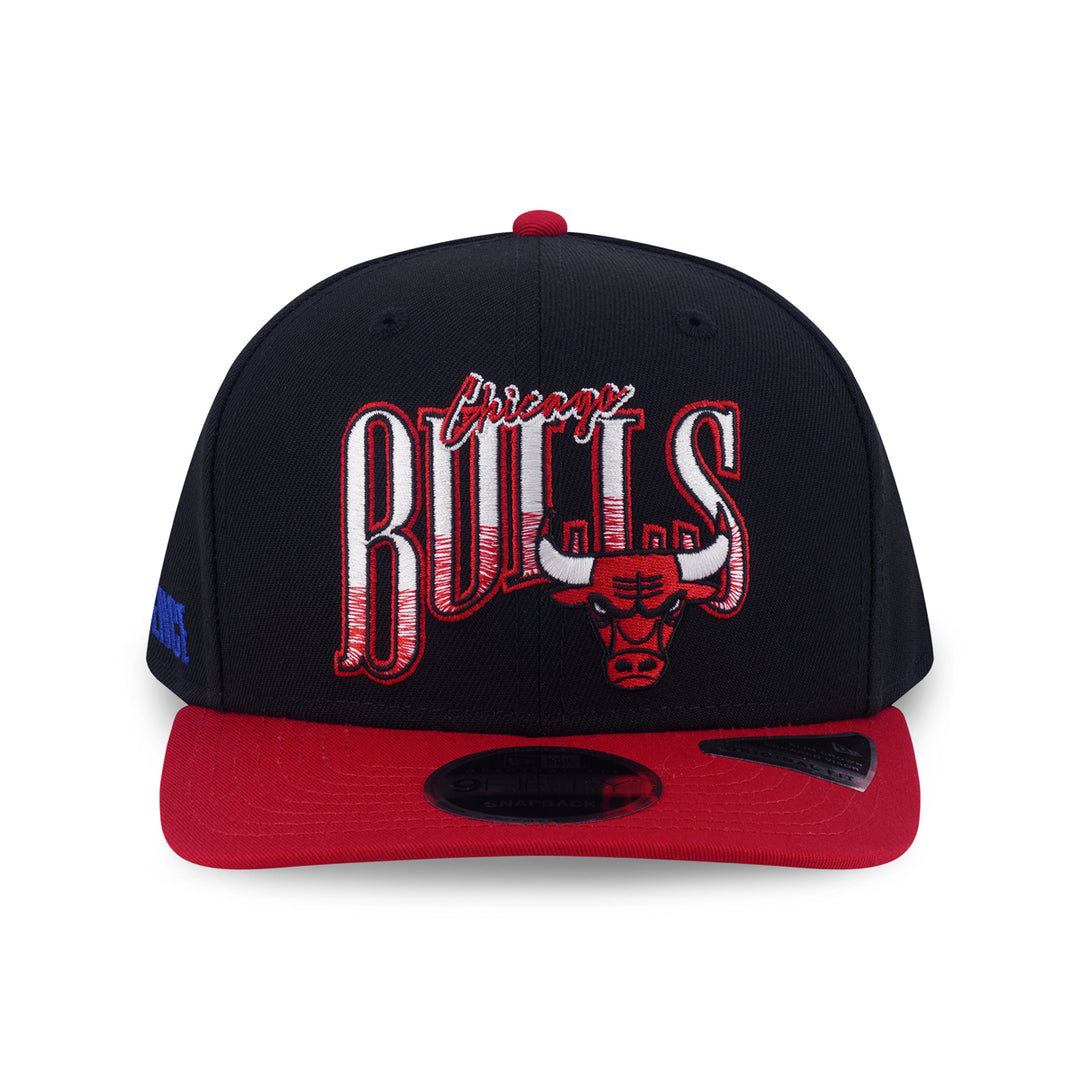 New Era หมวกรุ่น Chicago Bulls Nba Infilled Black 9Fifty Of Pcv Cap