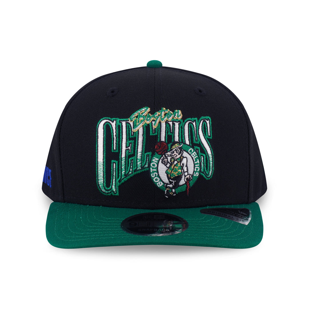 New Era หมวกรุ่น Boston Celtics Nba Infilled Black 9Fifty Of Pcv Cap