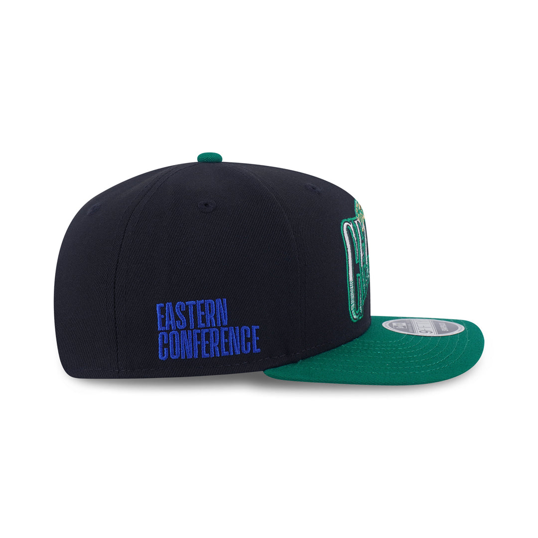 New Era หมวกรุ่น Boston Celtics Nba Infilled Black 9Fifty Of Pcv Cap